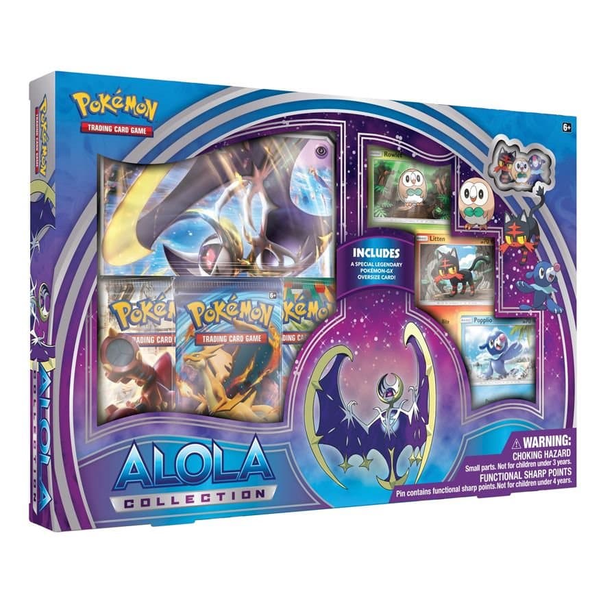 Pokemon Lunala GX Alola Collection Box: Booster Packs
