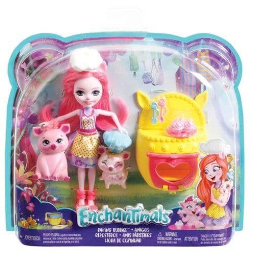 Enchantimals Baking Buddies Petya Pig Playset
