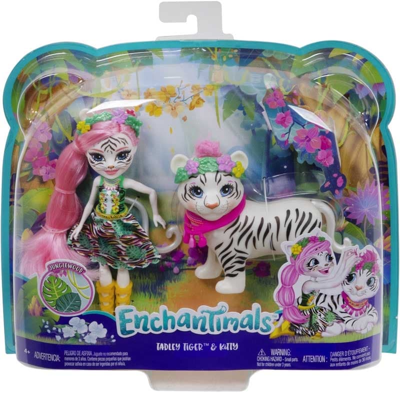 ENCHANTIMALS TADLEY TIGER AND KITTY
