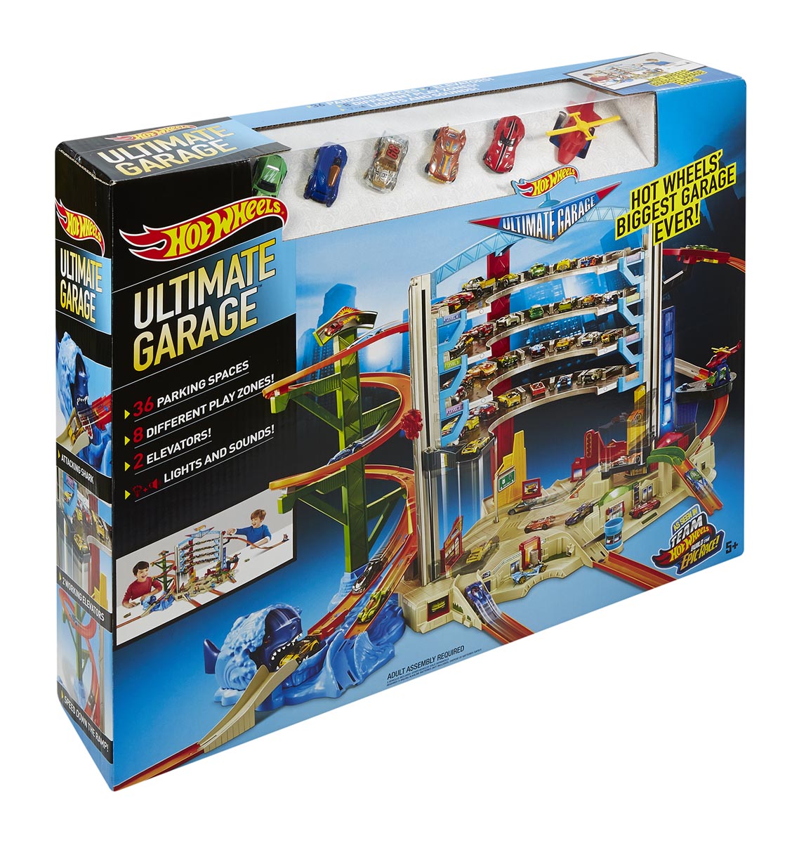 BNIB fashion hot wheels ultimate garage