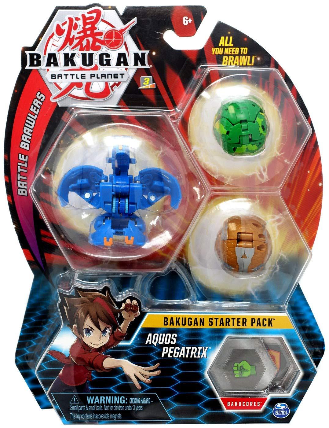 Bakugan Starter Pack 3-Pack, Aquos Pegatrix