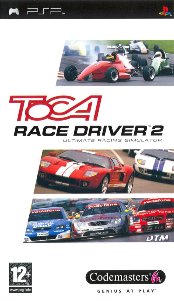 TOCA Race Driver 2 - Sony PSP (kÃ¤ytetty)