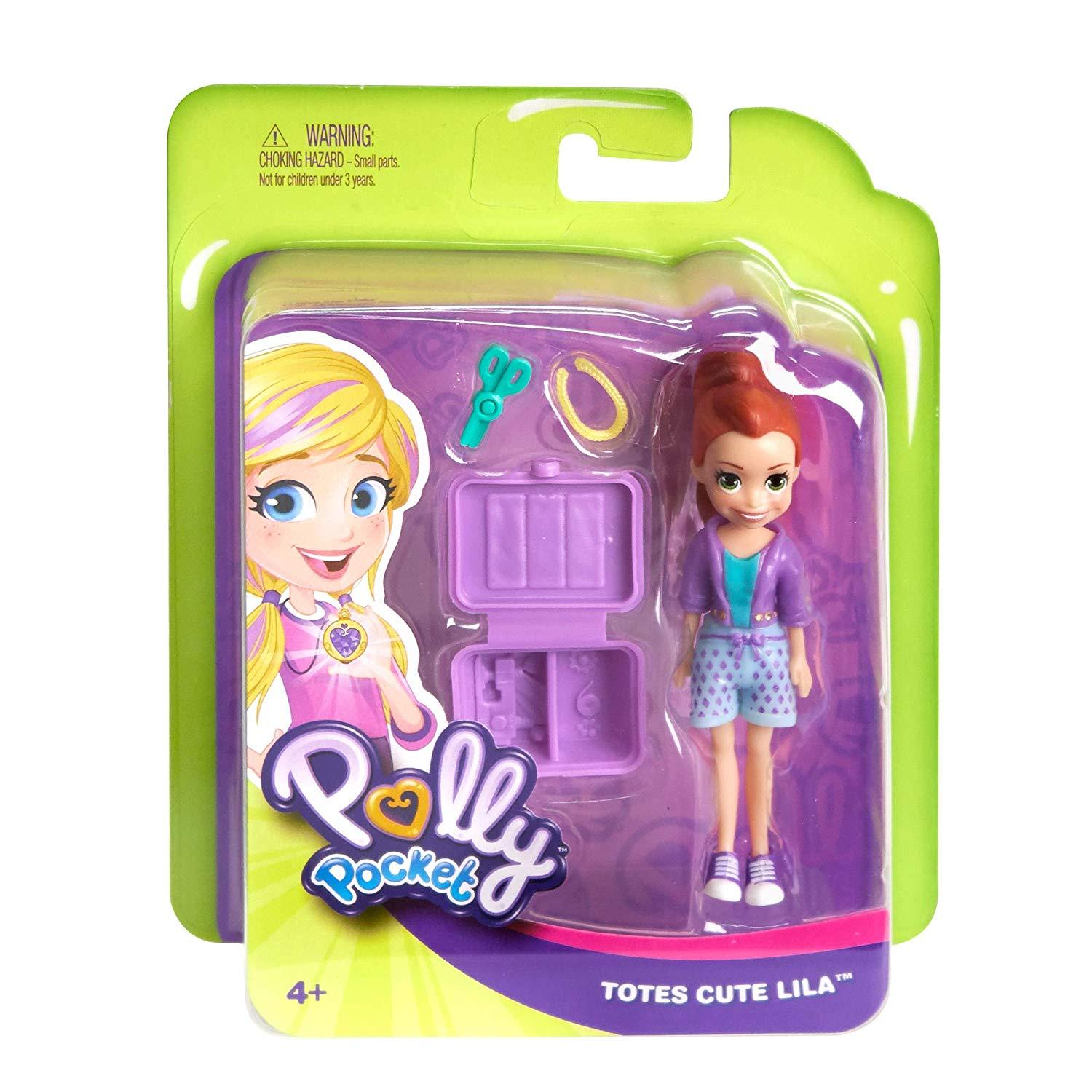 Polly Pocket Totes Cute Lila Figure