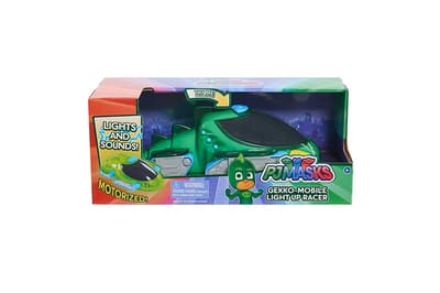 Pj Masks Gekko-Mobile Light Up Racer - Pyjamashjältarna - Ljus & Ljud Funktion