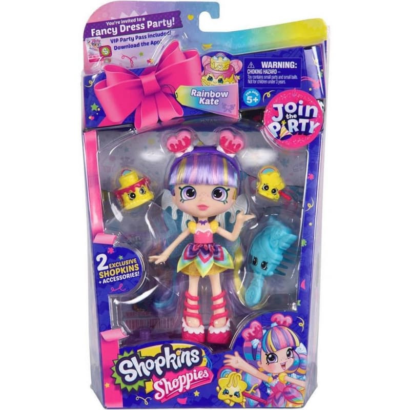 Shopkins Shoppies Fancy Dress Party - Rainbow Kate