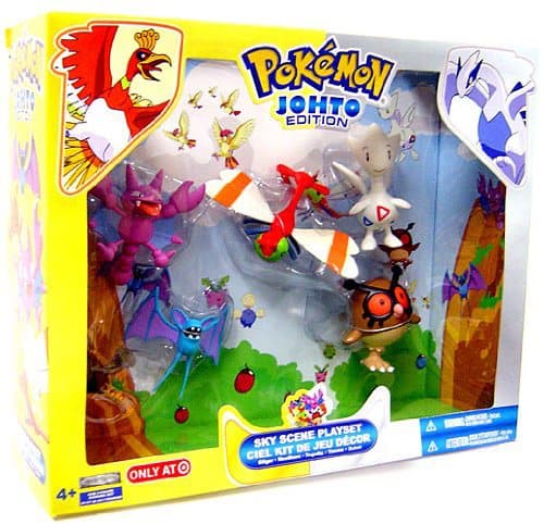 Pokemon Exclusive Johto Edition Playset Sky Scene