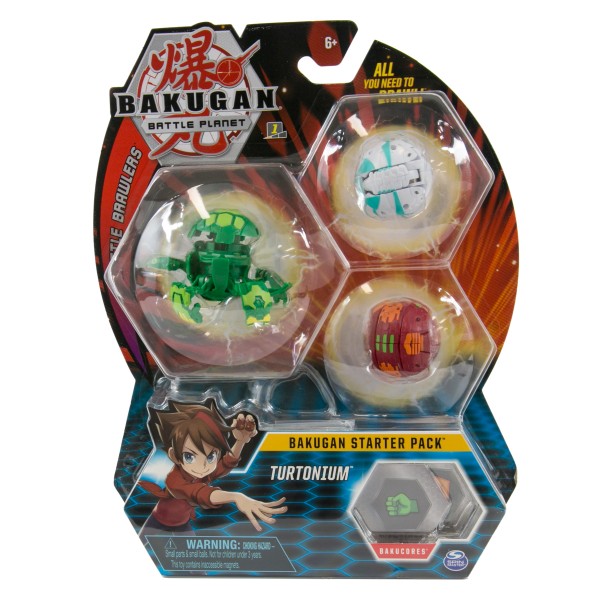 Bakugan Starter Pack 3-Pack,Turtonium
