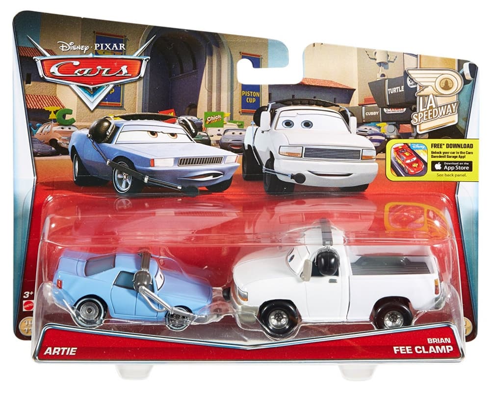 Disney Cars Artie & Brian Fee Clamp