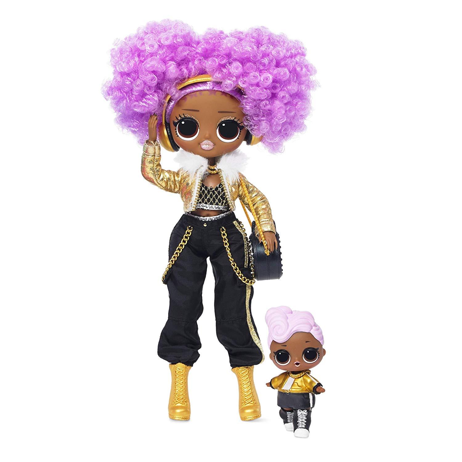 L.O.L. Surprise! O.M.G. Winter Disco 24K D.J. Fashion Doll & Sister