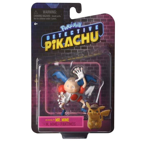 Pokemon Detective Pikachu Mr Mime Action Figure CDON