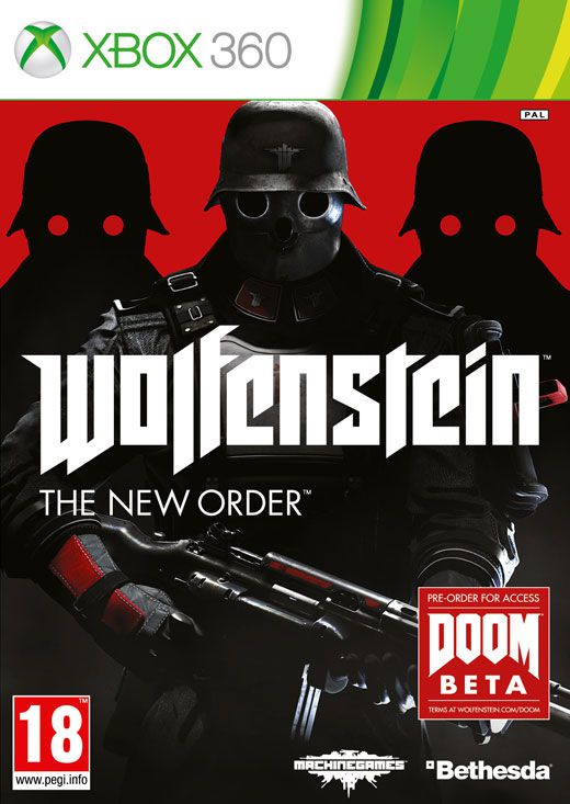 Wolfenstein The New Order /Xbox 360 Lelut