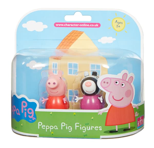 Peppa Pig - Greta Gris & Sonja Zebra 2- pack