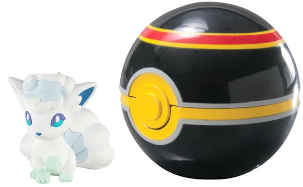 Pokemon Clip n Go Alolan Vulpix + Luxury Ball