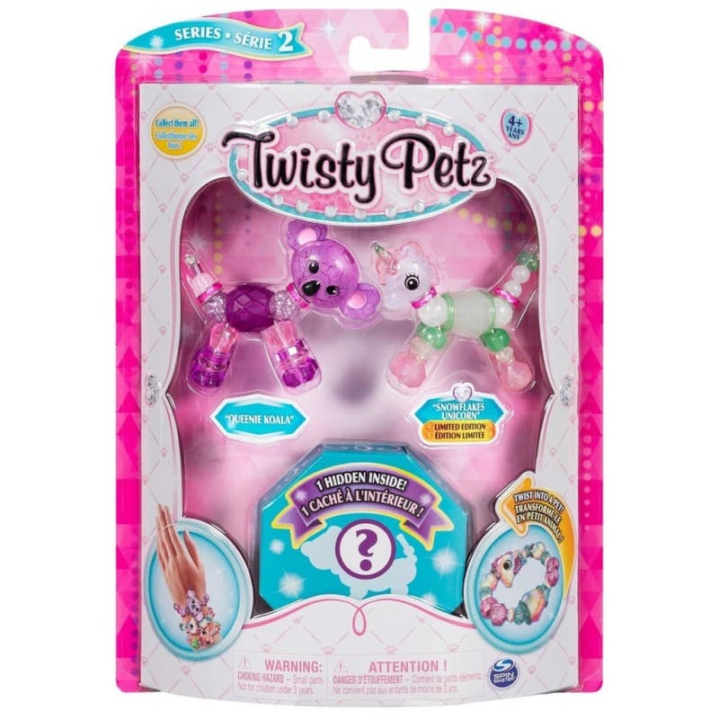 Twisty Petz 3-pack s2 Queenie Koala & Snowflakes Unicorn