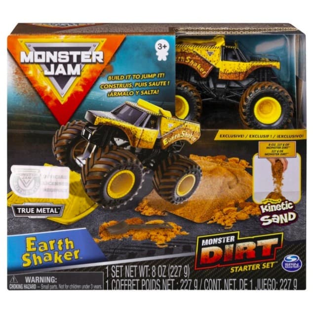 Monster Jam Monster Dirt Starter Set Earth Shaker