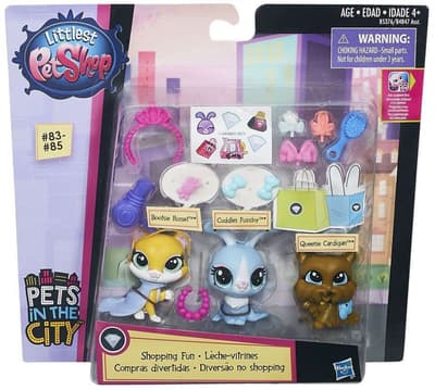Littlest Petshop Pets In The City Shopping Fun