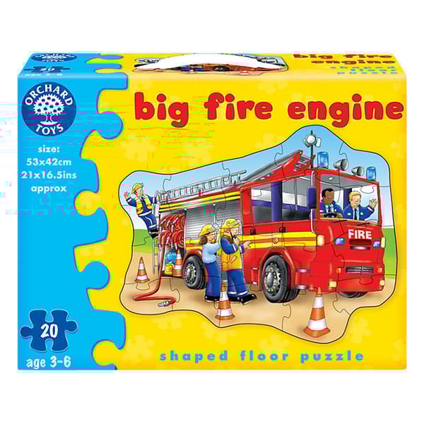 Golvpussel Big Fire Engine