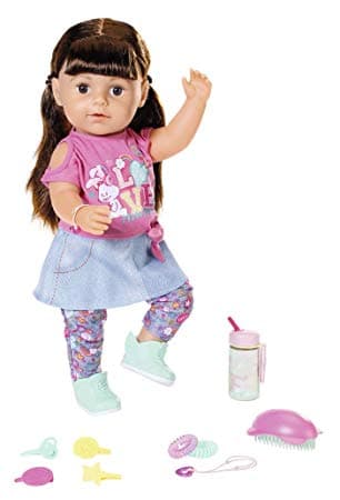 BABY born Soft Touch Sister brown 43cm