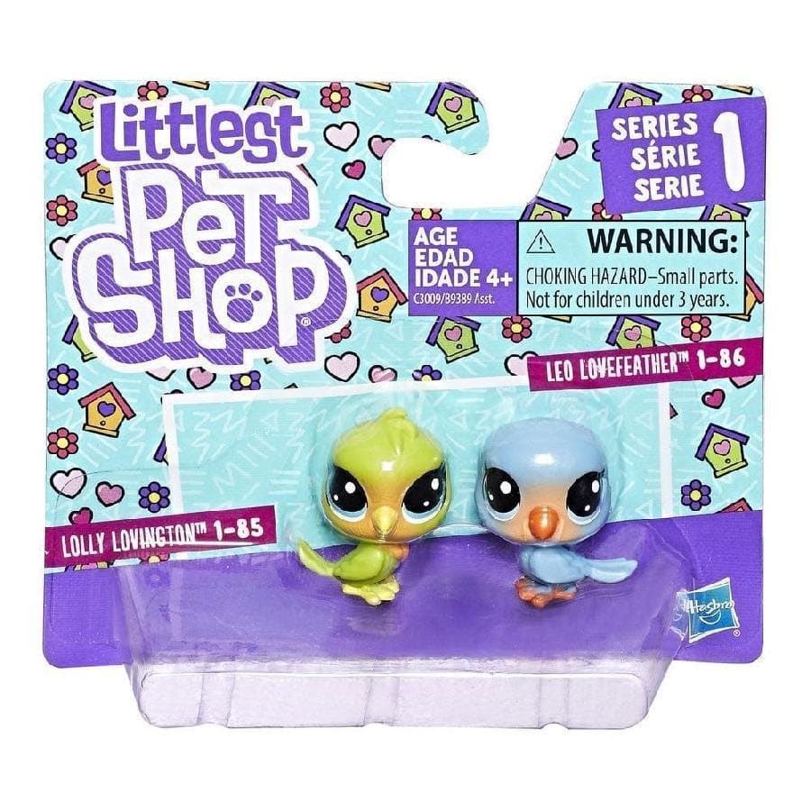 Littlest Pet Shop - Lolly Lovington & Leo Lovefeather Mini Pet Pair