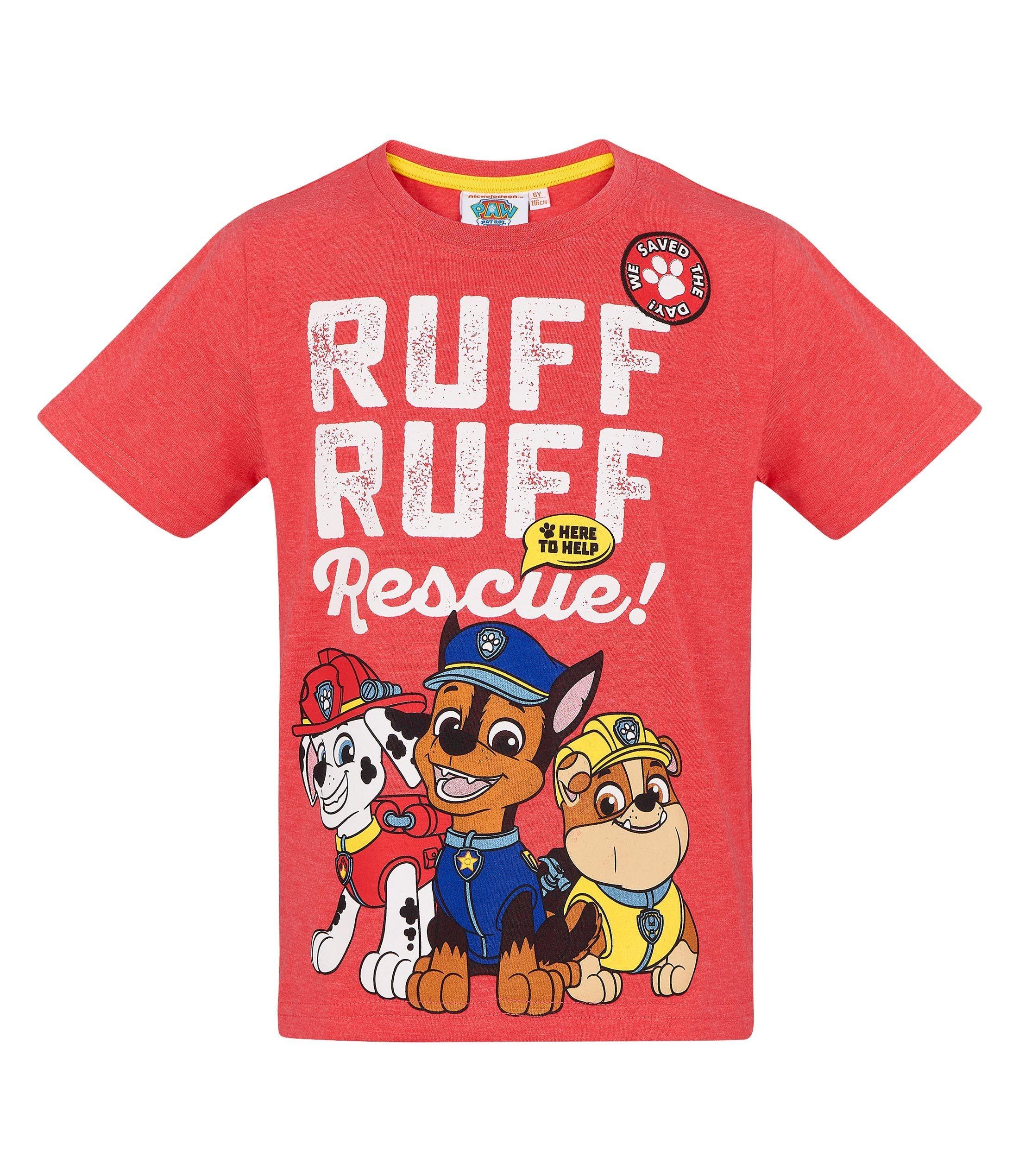 Paw Patrol T-skjorte, Rød