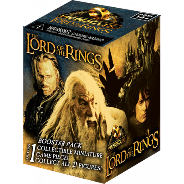 Lord of The Ring - Samla HeroClix-figurer och utmana dina vänner. 6- pack