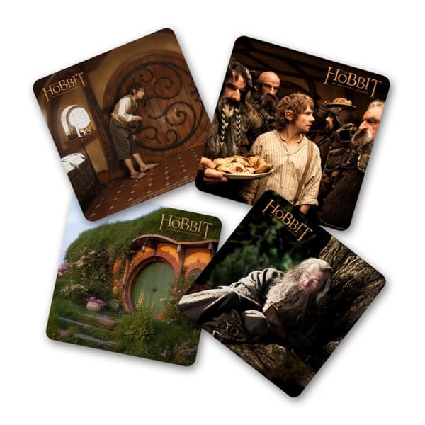 The Hobbit - Glasunderlägg 4-pack