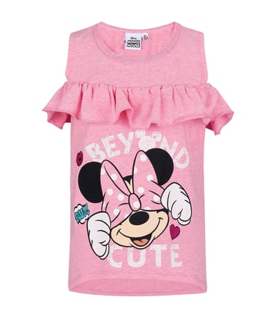 Minni Mus T-skorte, Rosa