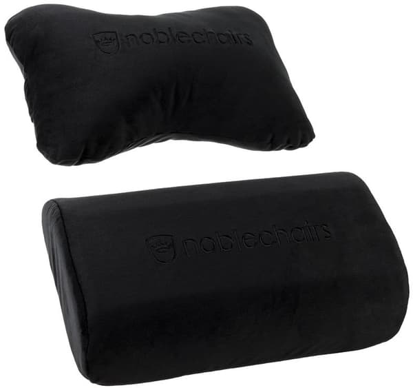 noblechairs pillow-set for EPIC/ICON/HERO, black/black