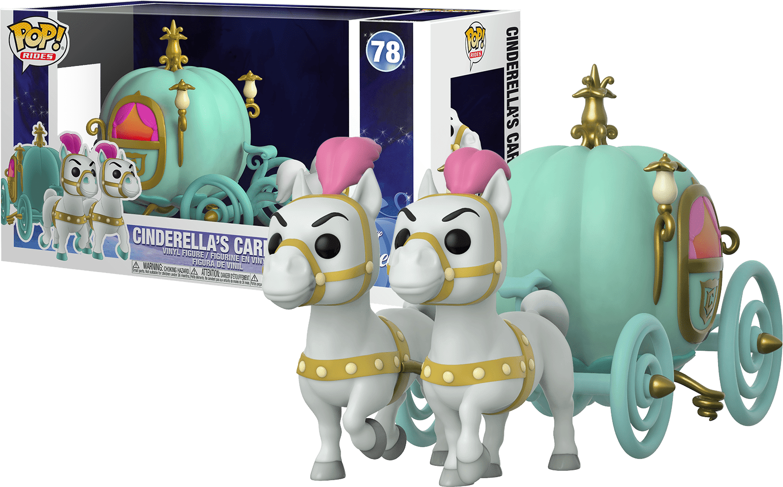 Funko Pop Rides: Cinderella - Cinderella`s Carriage