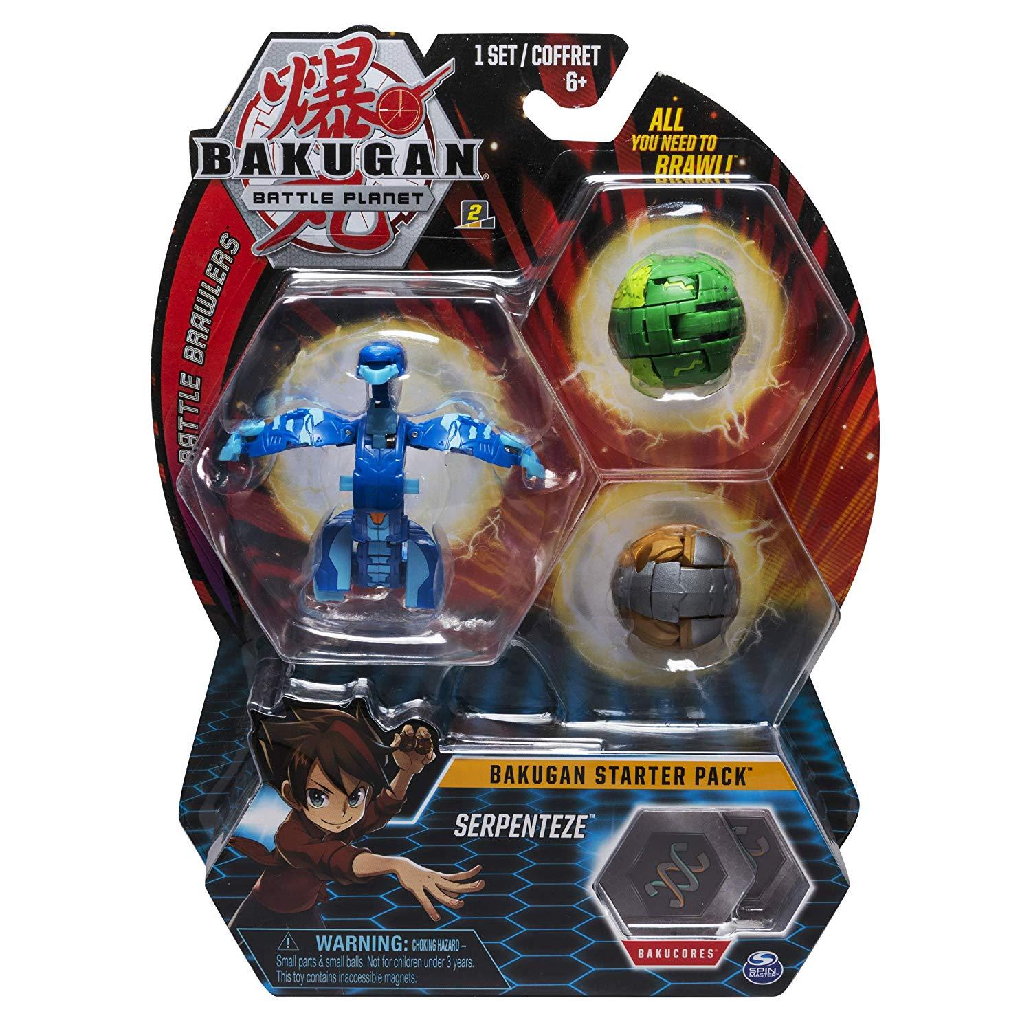 Bakugan Starter Pack 3-Pack Serpenteze