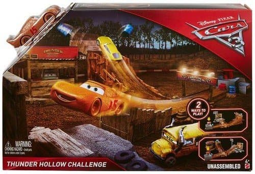 Disney Pixar Cars 3 - Thunder Hollow Challenge Playset
