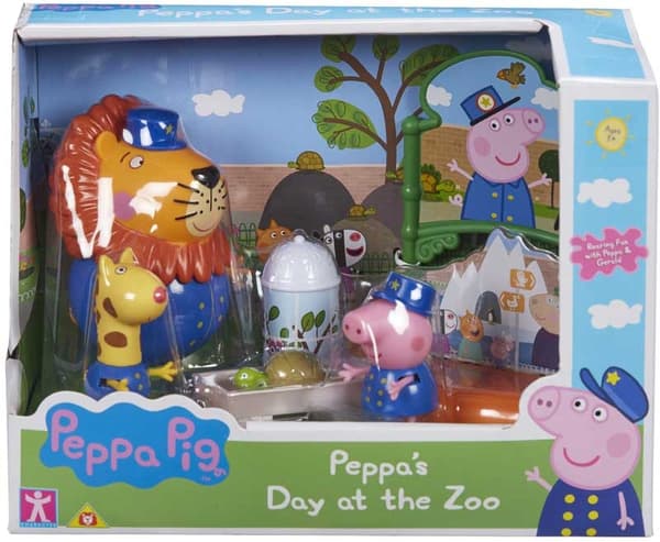 Peppa Pig Day At the Zoo Leo The Lion