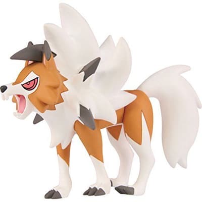Pokemon Sun & Moon Lycanroc Dusk Form Moncolle EX Figur
