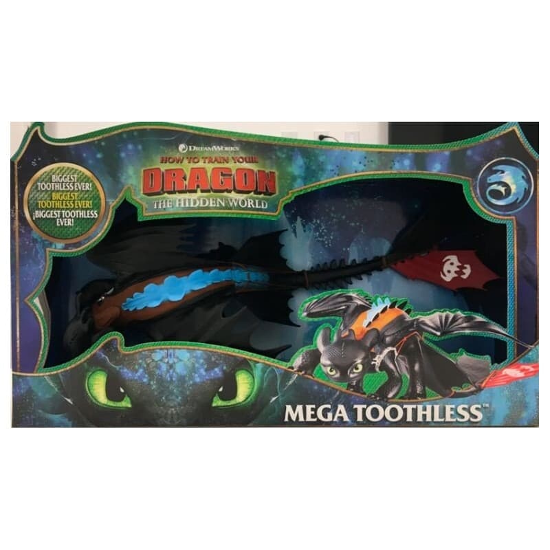 Dreamworks Dragons The Hidden World Mega Toothless 58cm