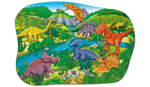 Golvpussel Big Dinosaurs