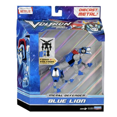 Voltron Legendary Defender Blue Lion Metal Defender
