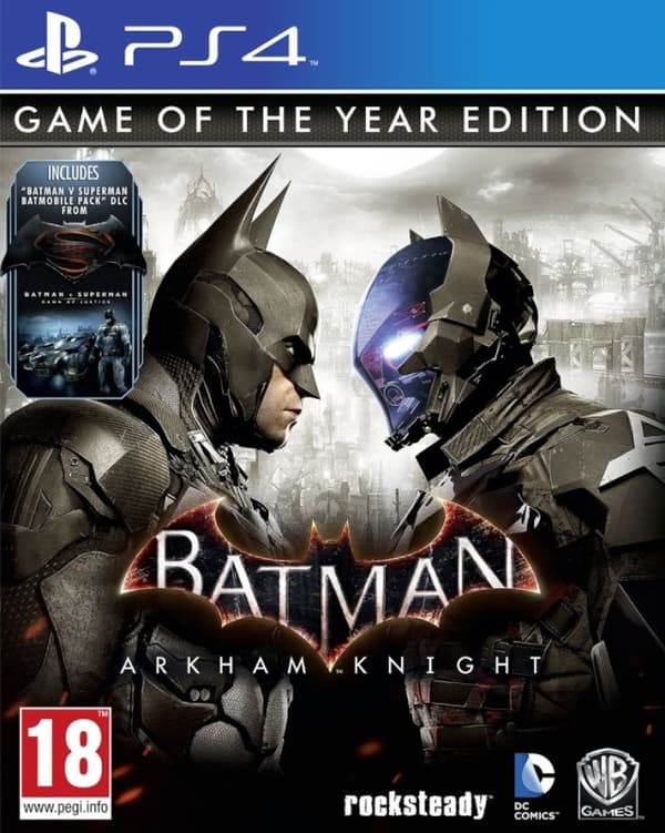 Batman: Arkham Knight - Game of The Year Edition - Playstation 4 (brukt)