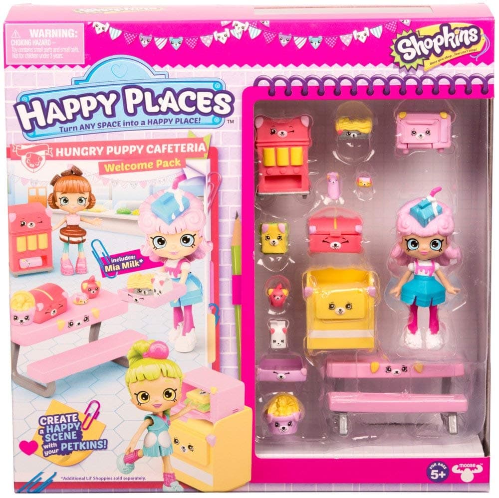 Shopkins Happy Places Hungry Puppy Cafeteria