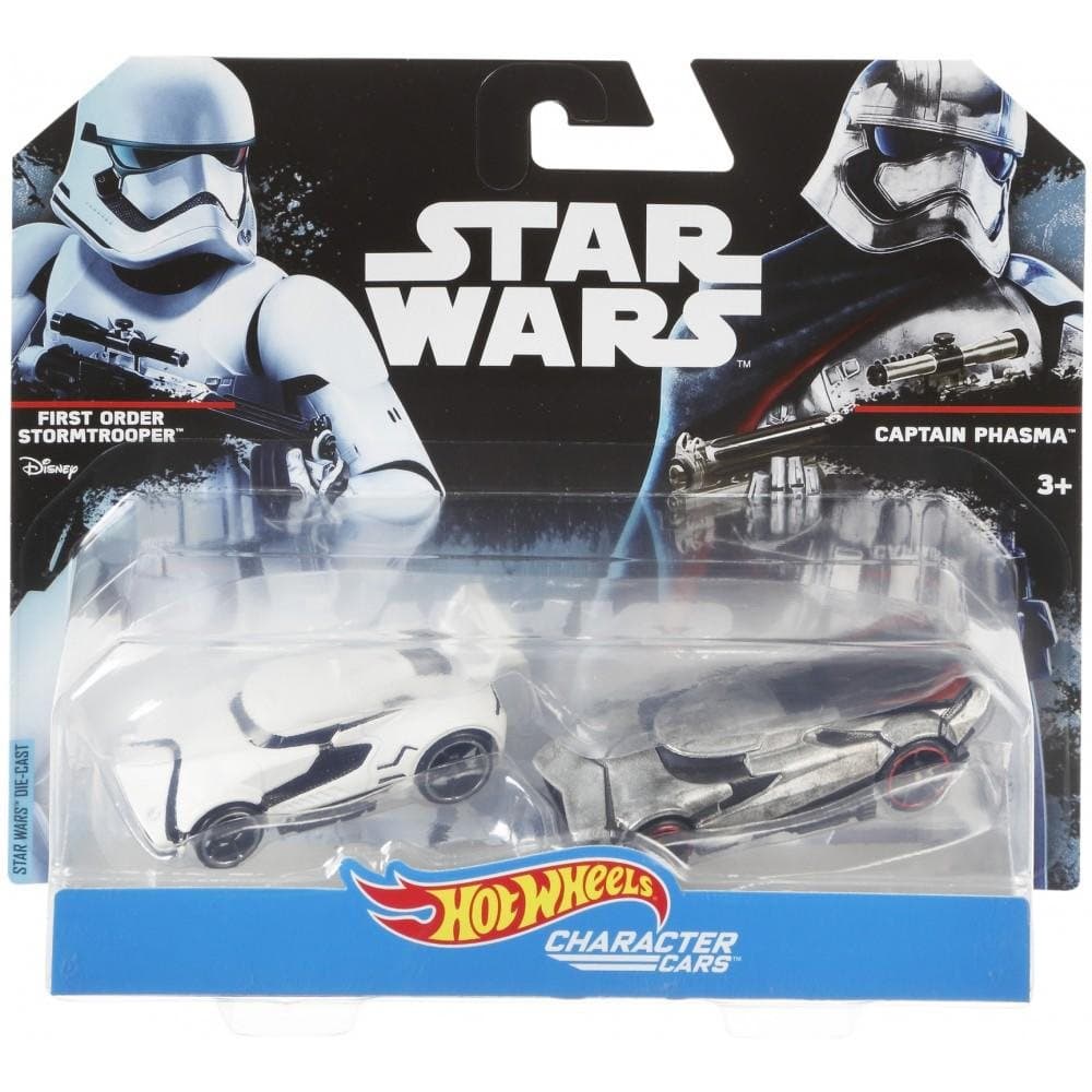 Hot Wheels Star Wars Rogue One First Order Stormtrooper & Captain Phasma