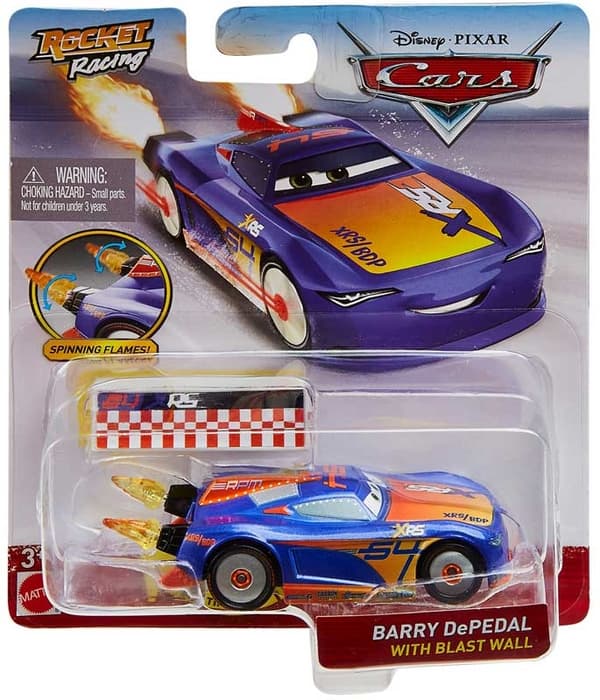 Disney Cars XRS Rocket Racing Barry DePadel