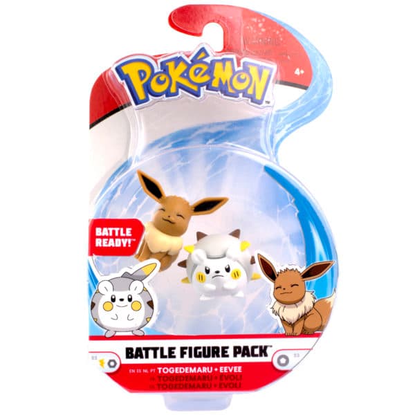 Pokemon Battle Figures Togedemaru & Eevee