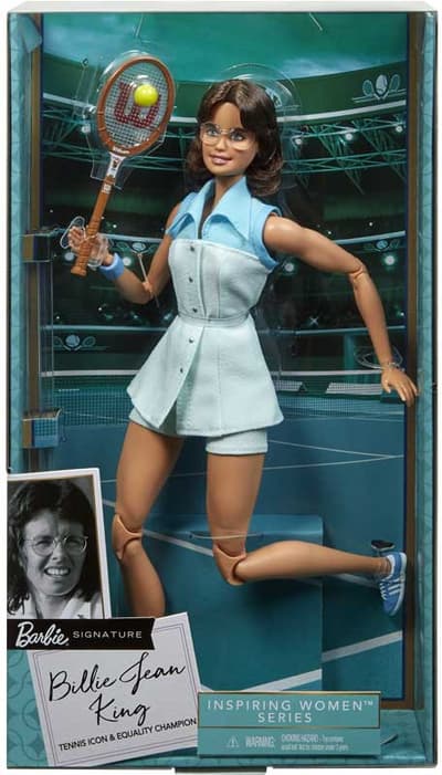BILLIE JEAN KING BARBIE INSPIRING WOMEN DOLL