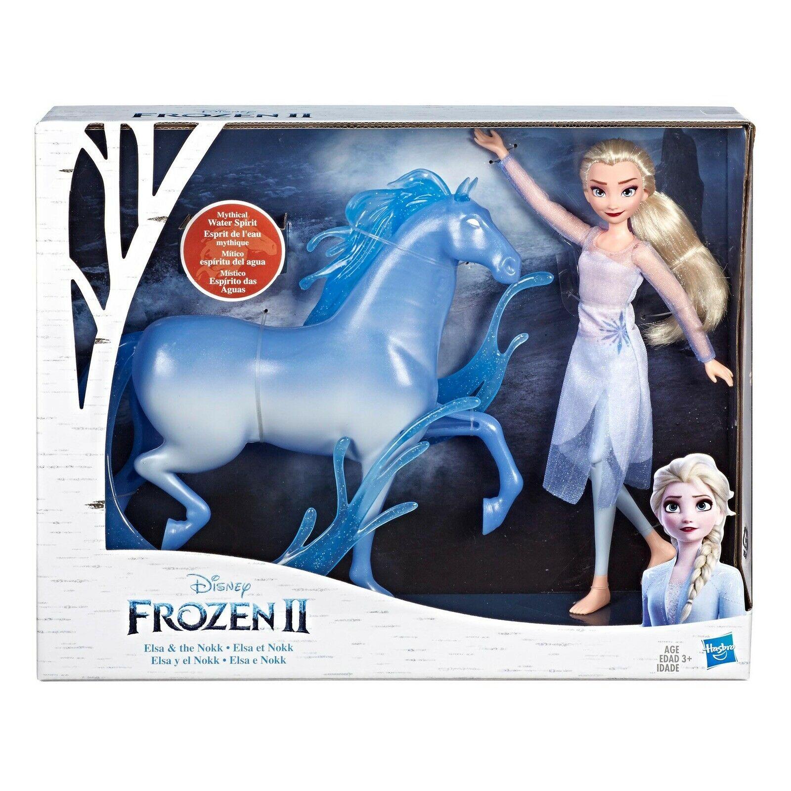 Disney Frozen 2 Elsa Fashion Doll and Nokk