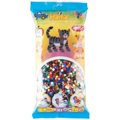 HAMA Midi Beads 6000 pcs Mix 67