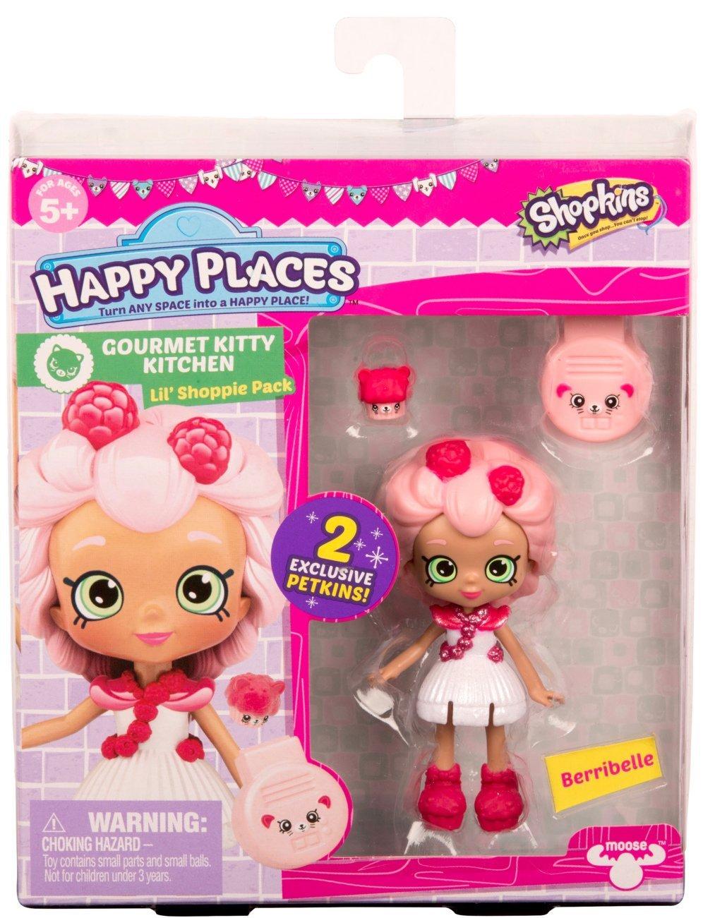 Happy Places Shopkins Doll Single Pack - Berribelle