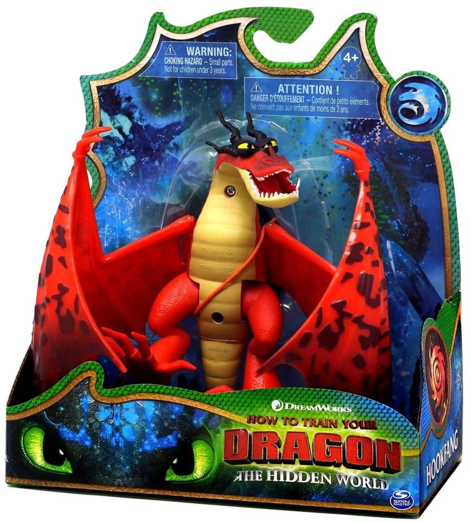 How to Train Your Dragon The Hidden World Hookfang Action Figure 17cm