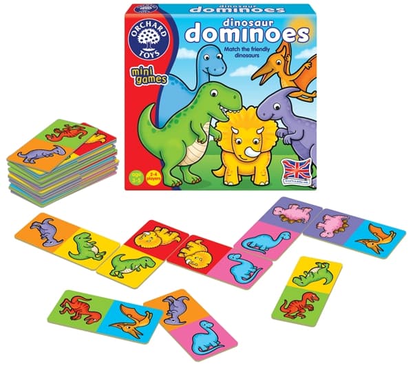 Spel - Dino domino/Dinosaurs dominoes
