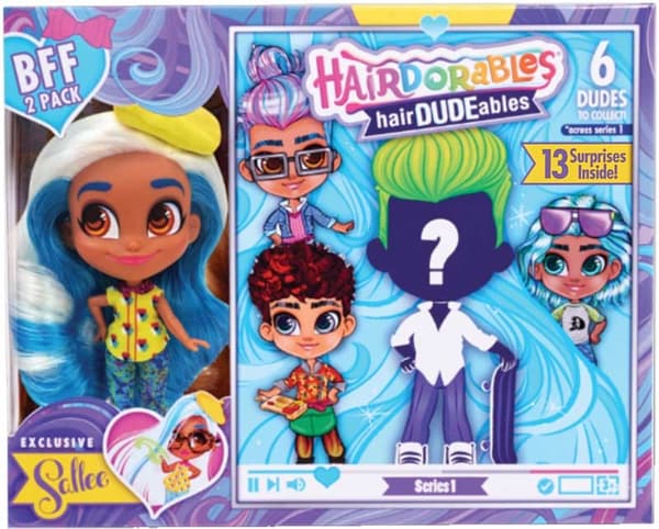 HAIRDORABLES HAIR-DUDE-ABLES BFF PACK