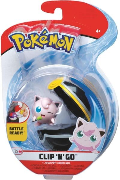 Pokémon Clip N Go Jigglypuff & Luxury Ball