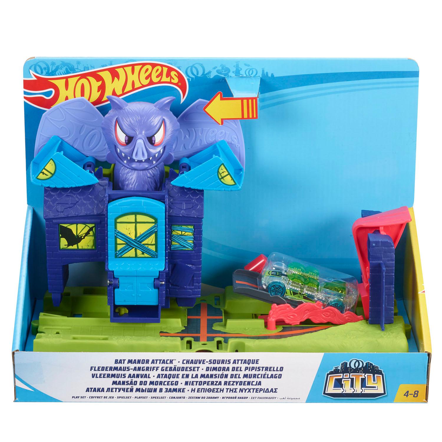 Hot Wheels Bat Manor Attack